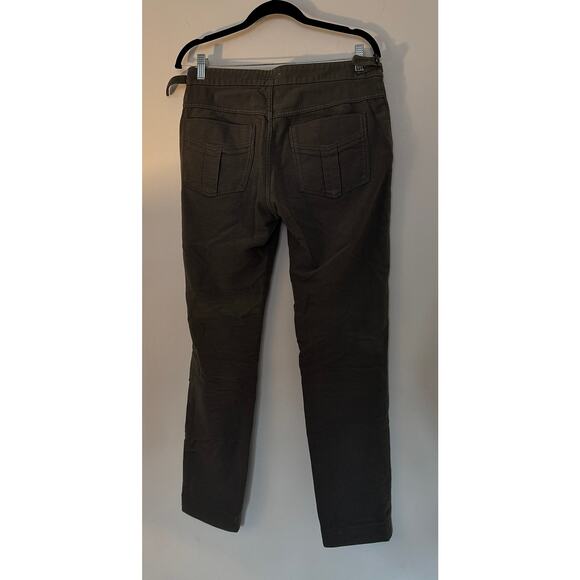 MICHAEL BASTIAN Adjustable Waist Shadow Gray Pants - Picture 2 of 5